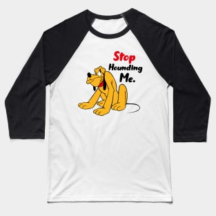 Angry Dog Baseball T-Shirt